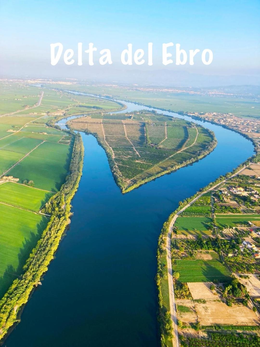 Casa Enric , Con Zona Infantil, Piscina Y Parking Privado Pensionat Deltebre Exteriör bild