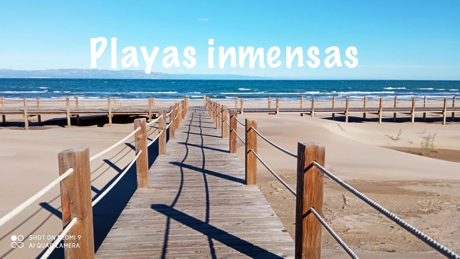 Casa Enric , Con Zona Infantil, Piscina Y Parking Privado Pensionat Deltebre Exteriör bild